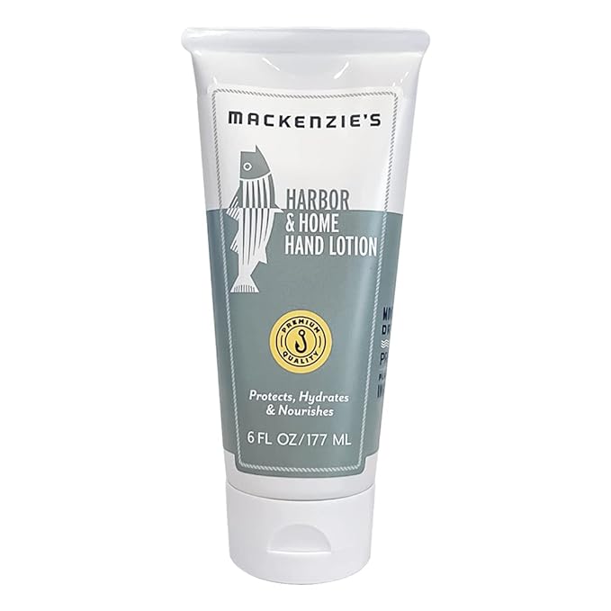 MACKENZIE'S Harbor & Home Lotion - Gifts for Fisherman - Gifts for Men - Gifts for Women - Natural Hand Lotion - Moisturizer- Coastal Gifts - 6 oz