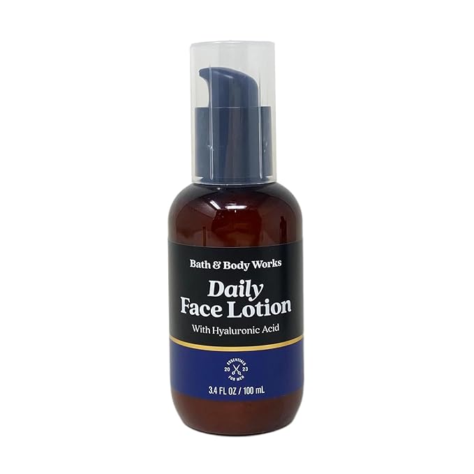 Bath & Body Works Men’s Grooming - 2 Daily Face Lotion with a Natural Oats Sample Soap