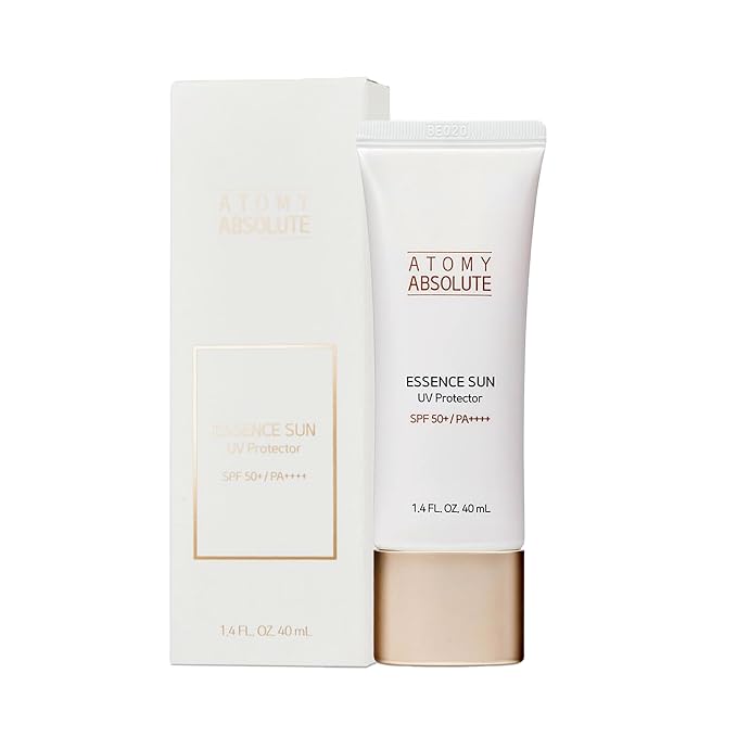 Absolute Essence Sun SPF 50+ PA++++, UV Protector Sunscreen 1.4 fl oz (40 mL) — Lightweight Essence Texture, Non-Greasy Fresh Finish, Daily Wear & Travel Size (1)