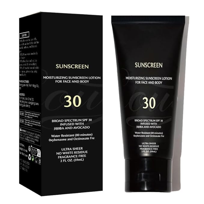 Face Sunscreen Black Girl, Sunscreen for black skin,Face & Body Moisturizing sunscreen for face SPF 30, Black Gir'l Sunscreen for black women