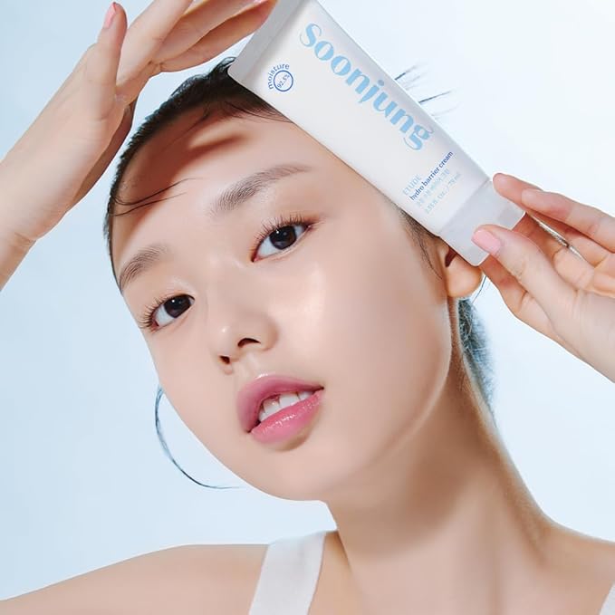 ETUDE SoonJung Hydro Barrier Cream | 92.5% Moisturizing Ingredients, Gel Formula for Soothing, pH Balanced Moisturizer for Hydrating, Panthenol, Madecassoside, Non-comedogenic, 2.53 Fl Oz (Tube Type)