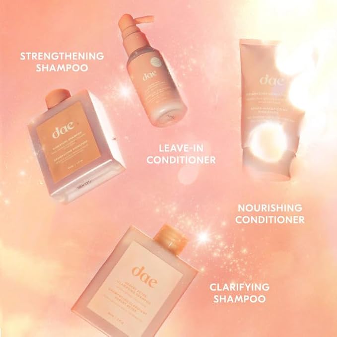 DAE Once Upon a Wash Hair Gift Set (Conditioner, Shampoo, Detox Shampoo, Leave-In Conditioner)