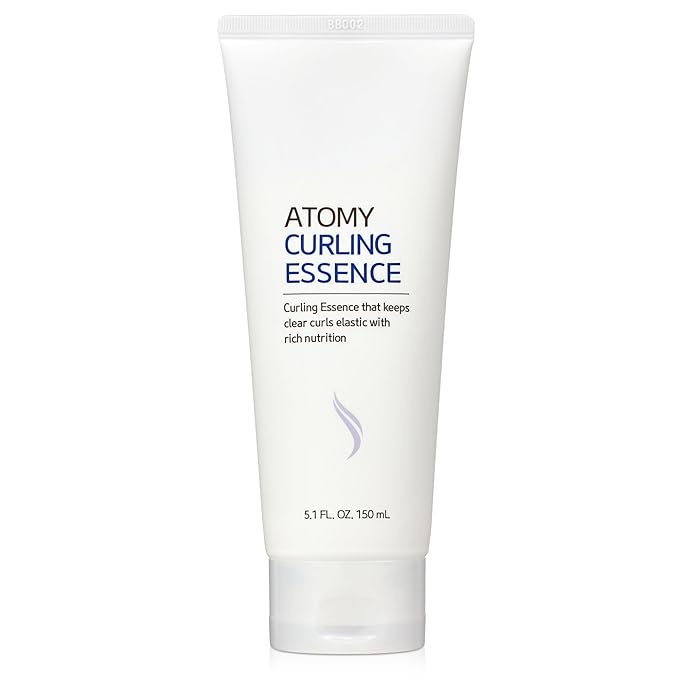 Atomy Hair Curling Essence - Korean Curl Enhancing Serum for Damaged Curly Hair