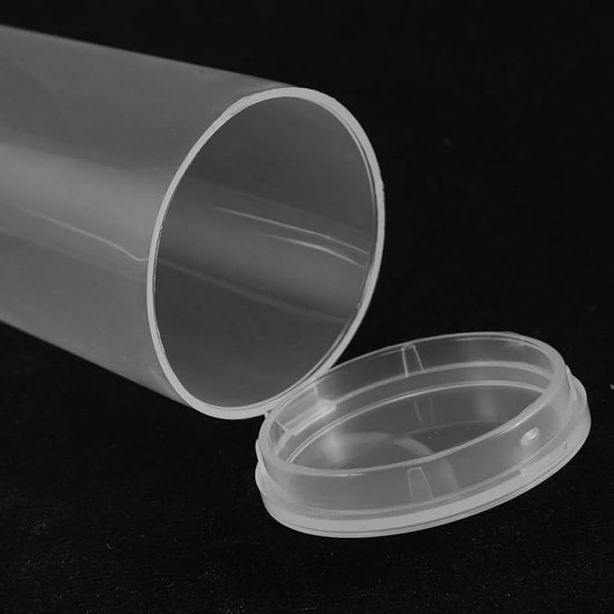 10pcs Transparent Makeup Brush Dust Covers Brush Protectors for Round Fan-shaped Versatile Makeup Holders for Home Travel Easy to Clean Maintain
