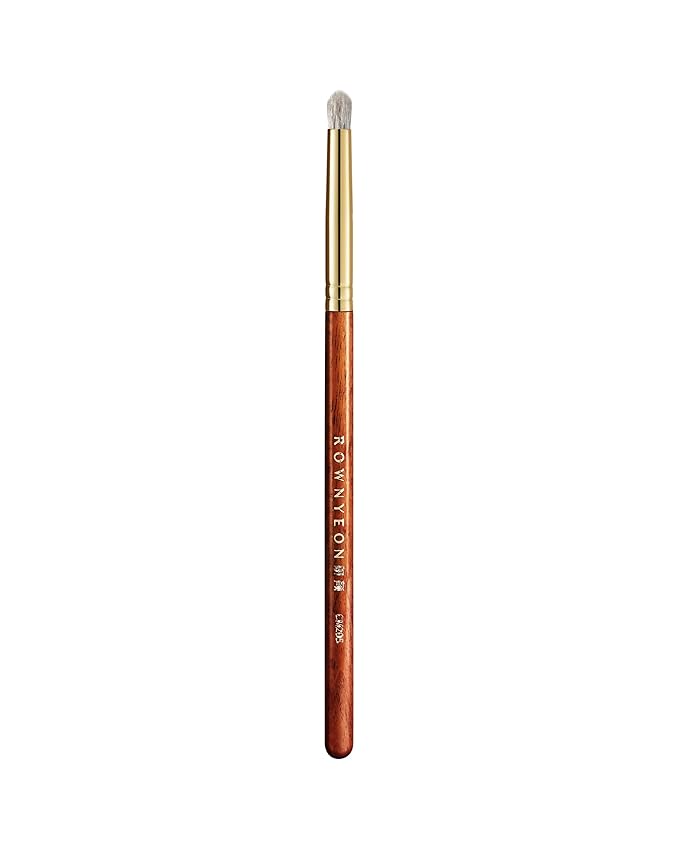 Desert Oak Series Precision Blender Brush - 5mm Tapered Arctic Fox & Goat Hair for Inner Corner Highlight & Detailing, Bubinga Handle (CM 205)