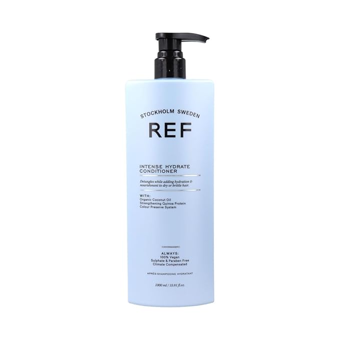 Ref Intense Hydrate Conditioner 1000ml Conditioner with natural extracts specially selected to protect, strengthen and moisturize the hair while protecting hair color