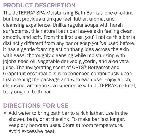 doTERRA - SPA Moisturizing Bath Bar - 4 oz