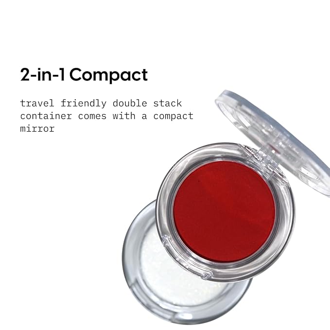KARA BEAUTY Caboodle Kisses Lip Powder & Gloss Duo – Desert Orchid | 2-in-1 Korean Makeup Tint & Gloss Stack | Lip Stain + Glossy Finish | Makeup Must-Have | Lip Makeup for Soft Blush & Bold Lip Looks