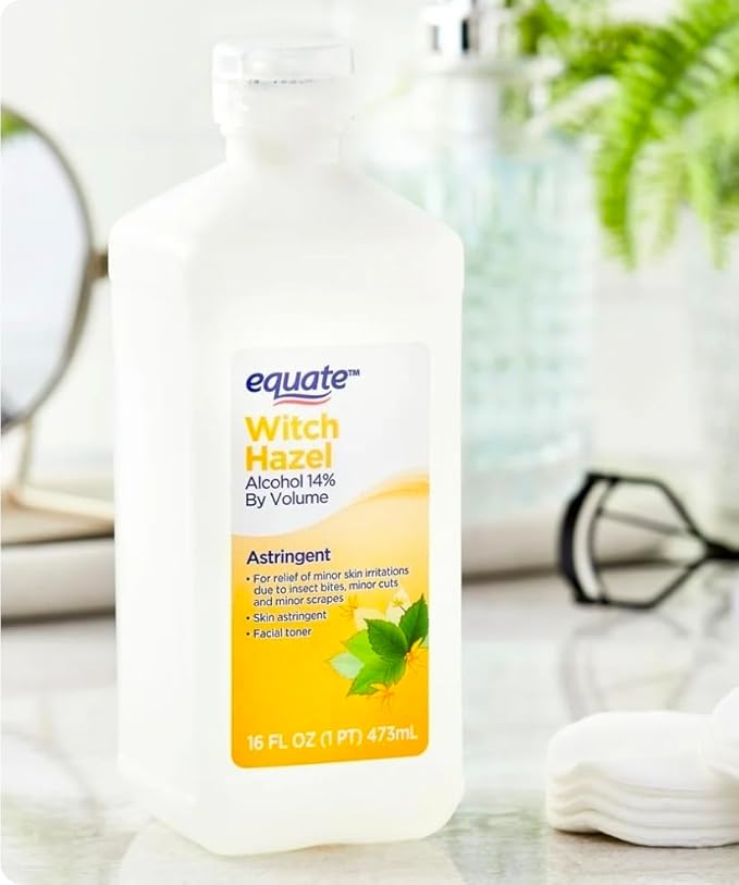 Equate Witch Hazel Astringent Liquid, 16 fl oz 2Pack