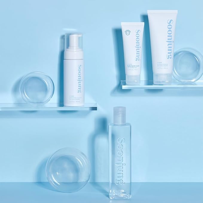 ETUDE SoonJung Hydro Barrier Cream | 92.5% Moisturizing Ingredients, Gel Formula for Soothing, pH Balanced Moisturizer for Hydrating, Panthenol, Madecassoside, Non-comedogenic, 2.53 Fl Oz (Tube Type)