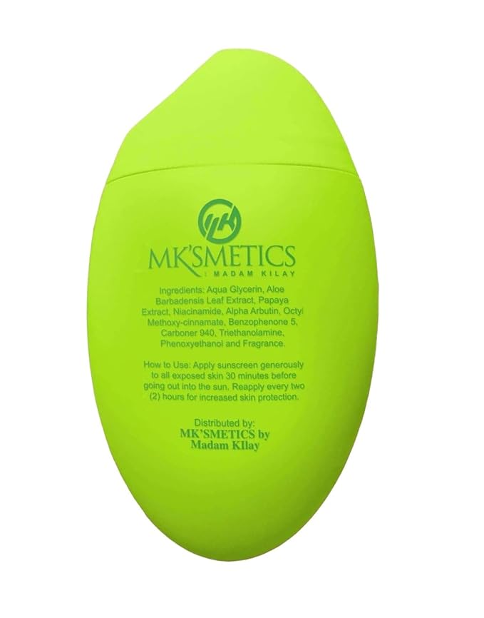 2 Packs Madam Kilay's Mamoru SPF 60 UVA/UVB Protection - 50g each