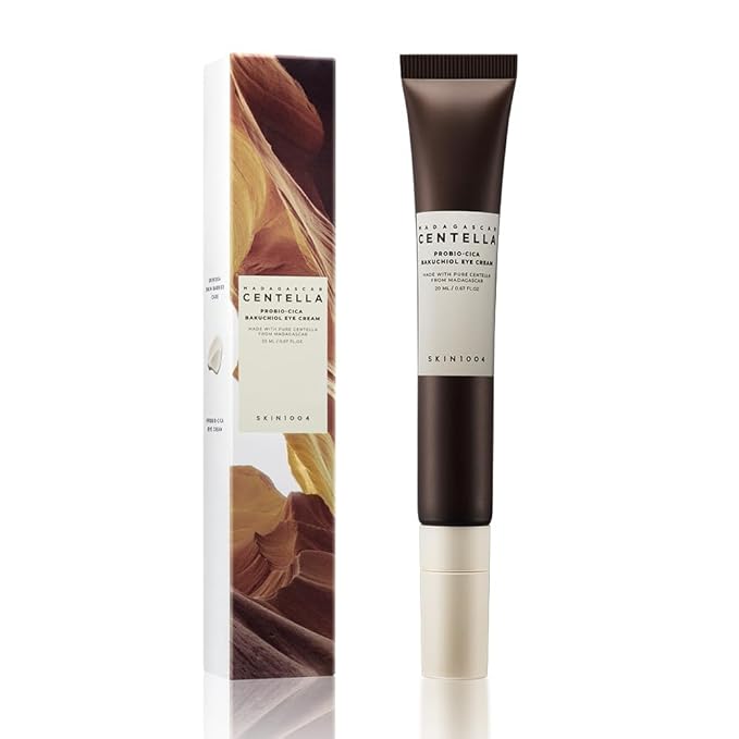 SKIN1004 Centella Probio-Cica Bakuchiol Eye Cream, Korean Eye Cream for Fine Lines with Centella, Hydrating Eye Treatment for Under Eye Area, Retinol Alternative, Korean Skin Care, 0.67 fl.oz / 20ml