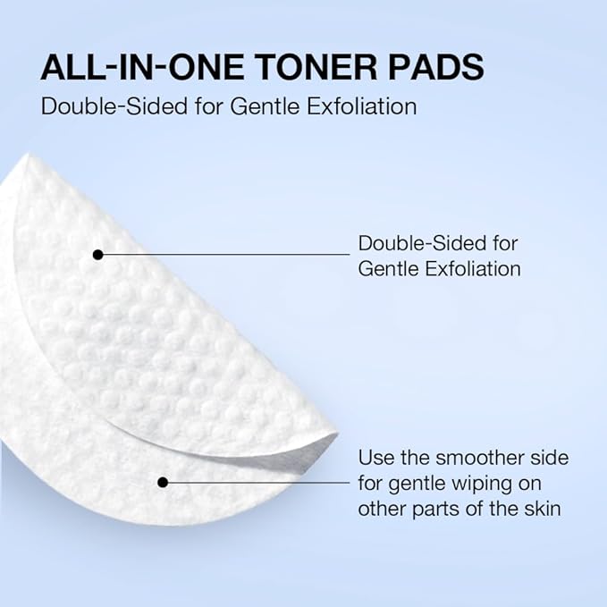 35% Smaller Pores & 32% Reduced Pore Area | Brightening Exfoliating Pads | Soothes, Hydrates & Brightens with CICA Exosomes, AHA/BHA/PHA & Fruit Enzymes | Korean Skincare | 70 Pads