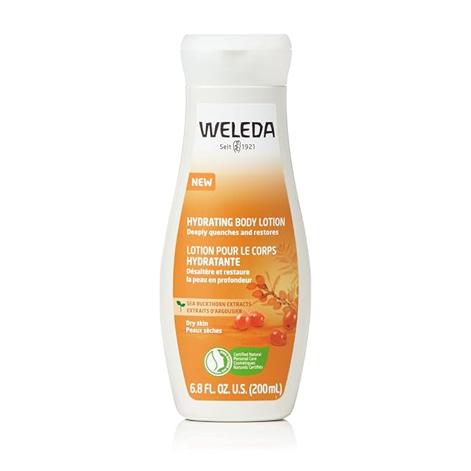 Weleda Hydrating Sea Buckthorn Body Lotion, 6.8 Fluid Ounces (Pack Of 1)