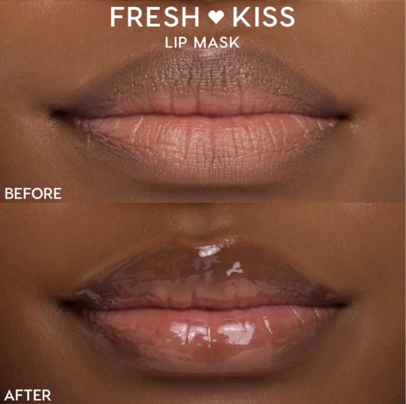 ColourPop Fresh Kiss Lip Mask - Leave-On Lip Moisturizer & Overnight Treatment - Replenishes Dry Lips with Shea Butter & Vitamin E - Chocolate Milkshake (0.28 oz)