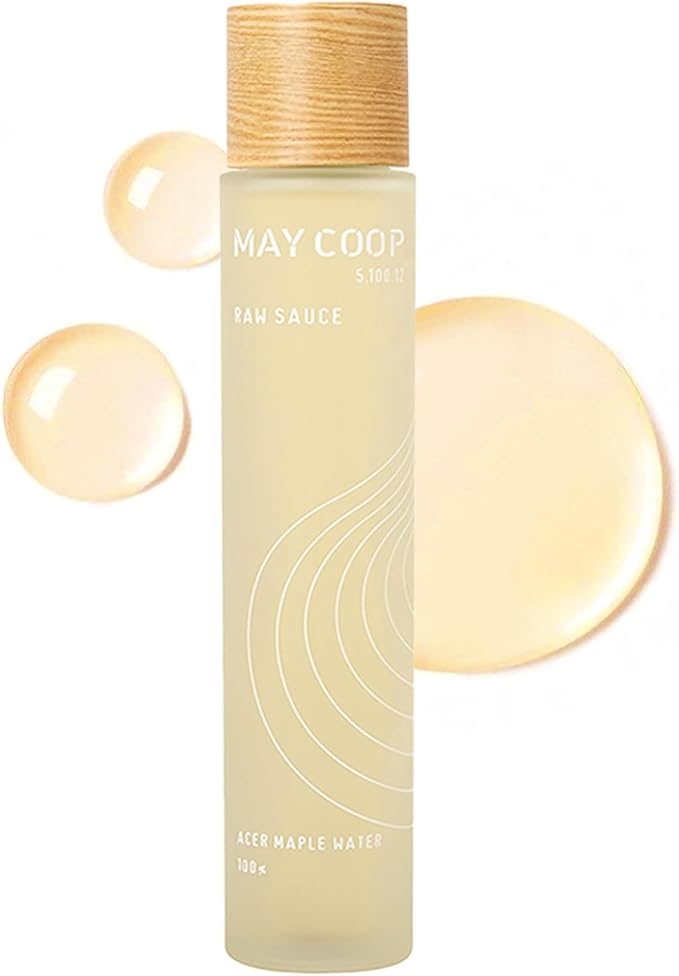 May Coop Raw Sauce Moisture Essence Toner | Hydrating Face Toner | Rice Toner for Dry, Sensitive & Acne-Prone Skin | Pore Refining Korean Skincare with Centella & Birch Sap 5.07 fl oz
