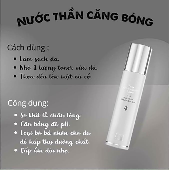 BNY Skin REBALANCING Toner- Nước HOA Hồng
