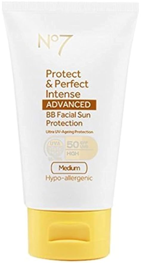DALL No7 Protect & Perfect Intense Advanced BB Facial Sun Protection SPF50 Medium 50ml