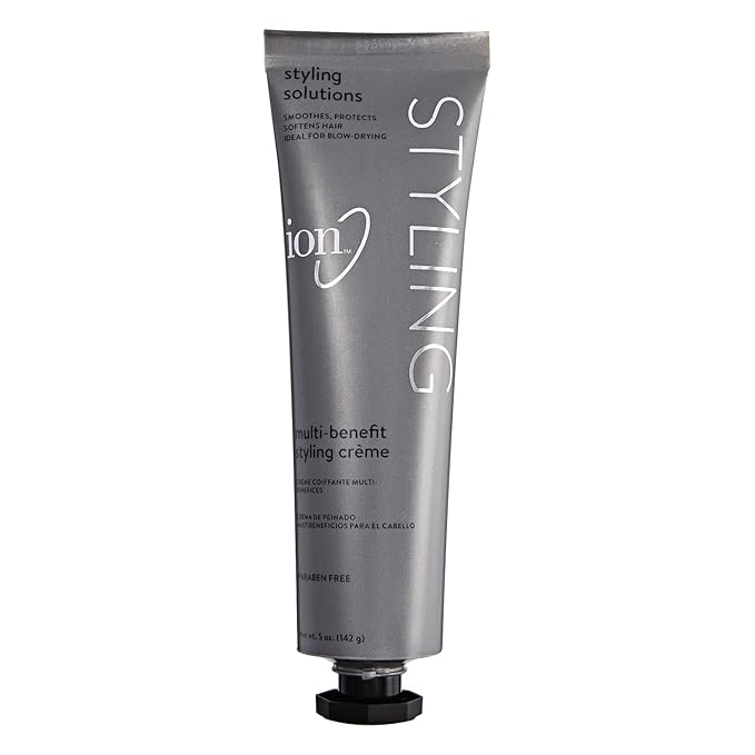 ion Multi Benefit Styling Creme, Lightweight, Hydrating, AntiFrizz, Smoothing, Flexible Hold, Paraben Free