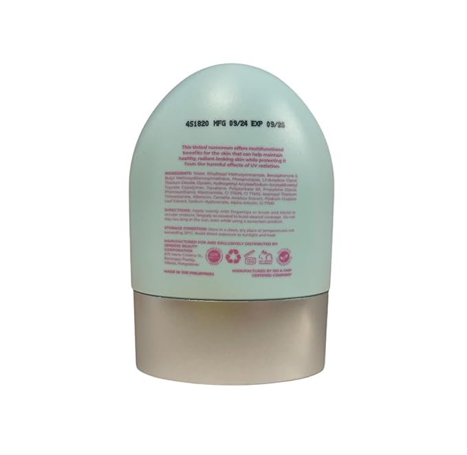 1 Jar Sereese Beauty Tinted Sunscreen SPF 60 PA++++ Multi-Protect Power (50ml)