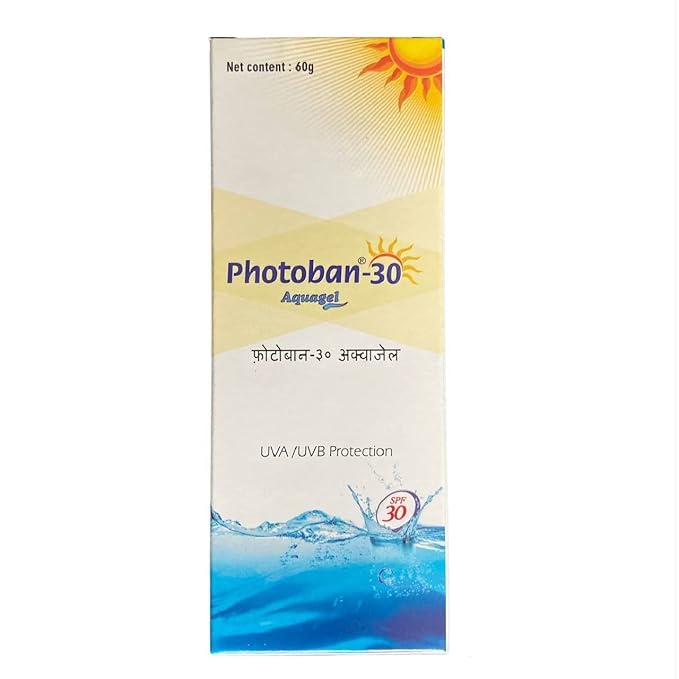 Photoban-30 Aquagel UVA/UVB Protection Sun Care Pimple Scars 30 gm