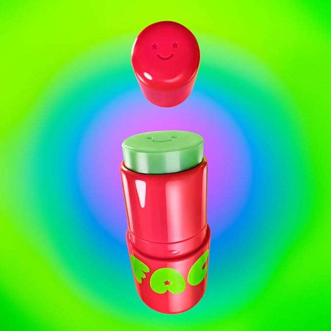 Starface Star Balm Watermelon Squeeze, Hydrating Lip Moisturizer with Shea Butter, Cocoa Butter, and Coconut Oil, Juicy Watermelon Flavor (0.15 oz)