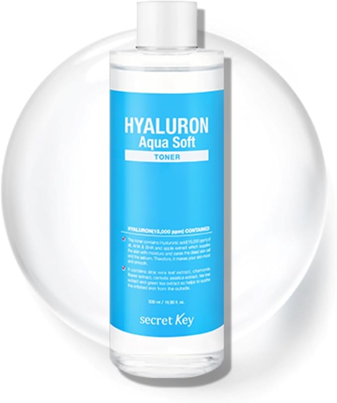 Secret Key Hyaluron Aqua Toner 16.9 fl. oz. (500ml)