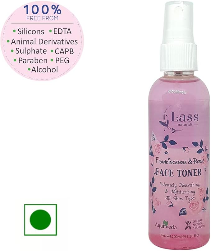Frankincense & Rose Face Toner (100ml)