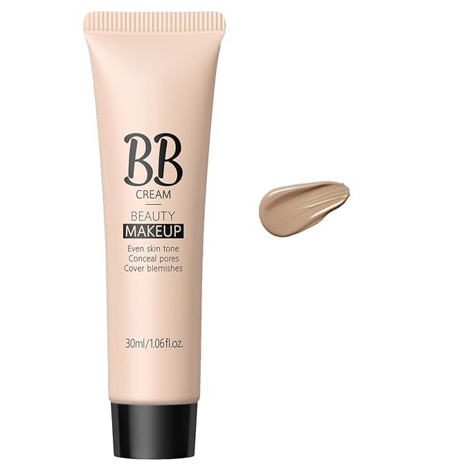 iiniim Natural Finish BB Cream For Women Oil Free Lightweight Daily Tinted Moisturizer With Hydrating Properties Suitable For All Skin Types Dark Nude One Size