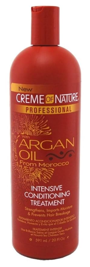 Creme Of Nature Argan Oil Conditioner Pro Treatment20 Ounce (591ml) (3 Pack)