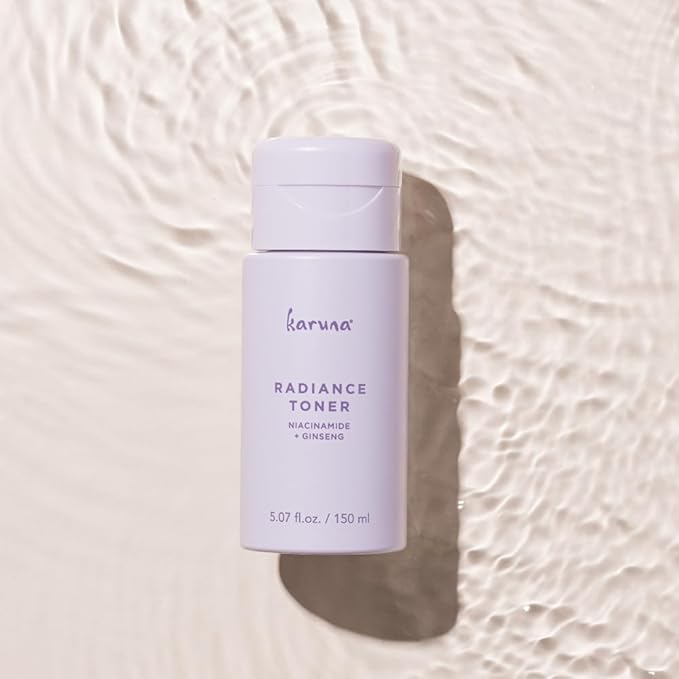 Karuna Hydrating Face Toner Anti Aging with Red Ginseng, Niacinamide & Paper Mulberry Exfoliating Facial Toner for Pore Minimization & Brightening Benefits for All Skin Types 150 ml