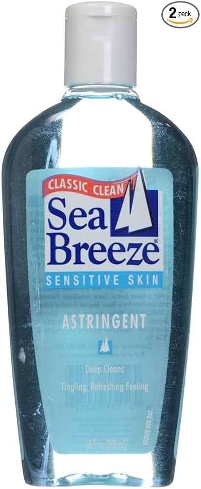 Sea Breeze Sensitive Skin Astringent 10 oz (Pack of 2)