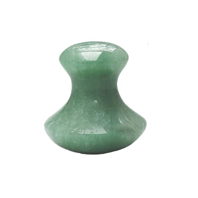 Jade Gua Sha Massage Tools Facial Tool Natural Green Gua Sha Anti Aging Facial Skin SPA for Rejuvenate Skin Anti-wrinkle Anti Aging