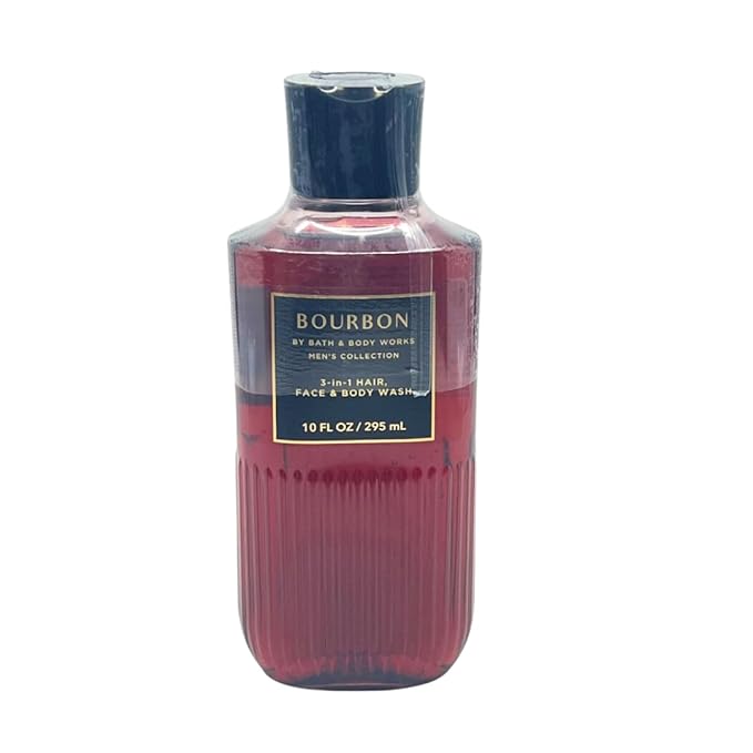 Bath and Body Works, GIFT SET BOURBON FOR MEN - BODY WASH AND DEODORIZING BODY SPRAY- FULL SIZE