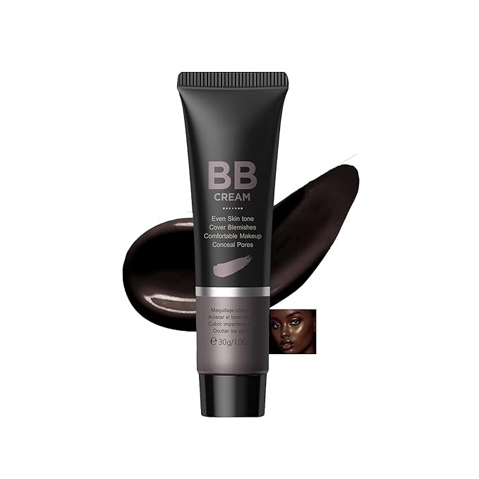 Hydrating BB Cream, Full-Coverage Foundation & Concealer Face Moisturizer for Women Beauty Skin, Even Skin Tone, Oil Control & Cover Flaws, Natural Finish for All Skin Types (Coffee 480)