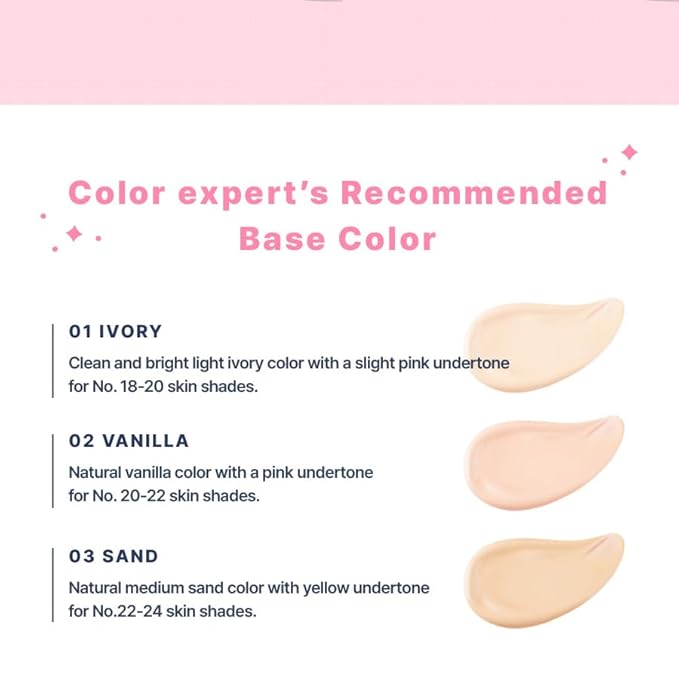 Merrymonde Happy Your Day Cushion, SPF40 PA++, Full Coverage, Pore Blurring, Hydrating Makeup, Korean Cushion Foundation with – Includes Puff & Refill (02 Vanilla, 1 Count)