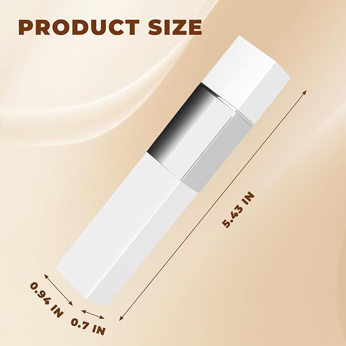 korean foundation stick with color-changing tone matching formula - lightweight cream foundation for natural finish, waterproof long-lasting face makeup with brush for all skin types (ivory white)