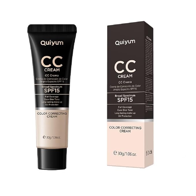 Generic CC cream 30ml concealer beautifying skin moisturizing moisturizing concealer before makeup lasting makeup (320 Dark skin tone, 30g)