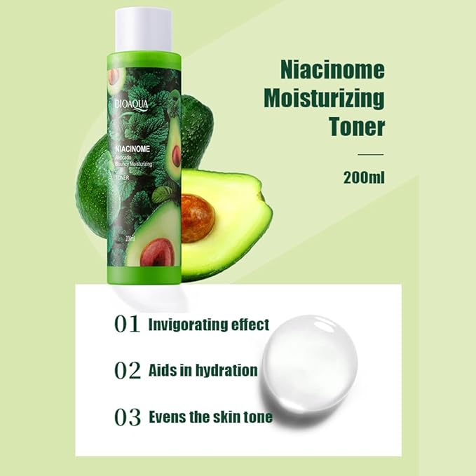 Avocado Skincare 6pcs Set – Purifying Cleansing Balm, Moisturizing Toner, Eye Cream, Essence, and Essence Cream – Hydrating & Nourishing Facial Care for Smooth, Radiant Skin Holiday Gift Box