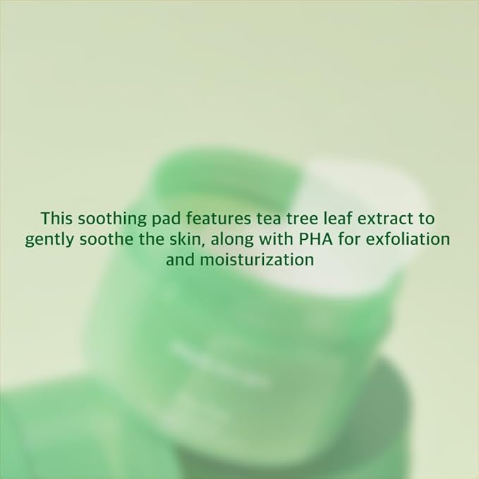 Papa Recipe Tea Tree Control Pad - Soothing Facial Toner Pads with Tea Tree, Gentle PHA Exfoliation, Moisturizing & Calming, Sensitive & Acne-Prone Skin, Korean Skin Care Pads 4.39 fl.oz, 70 Count