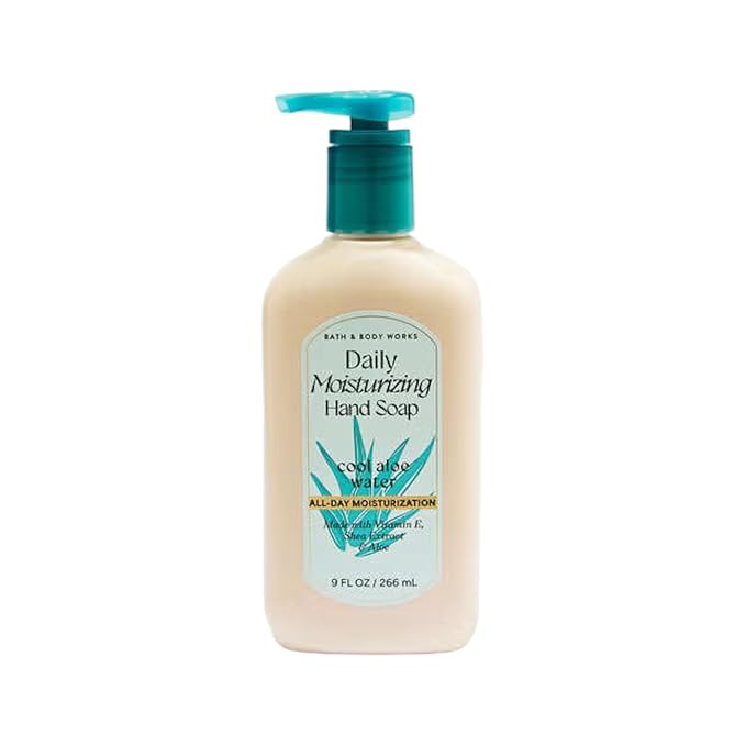 Bath & Body Works Daily Moisturizing Hand Soaps 9 fl oz (Cool Aloe & Water)