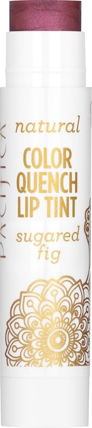 Pacifica Beauty Color Quench Natural Lip Tint, Sugared Fig, 0.15 Ounce