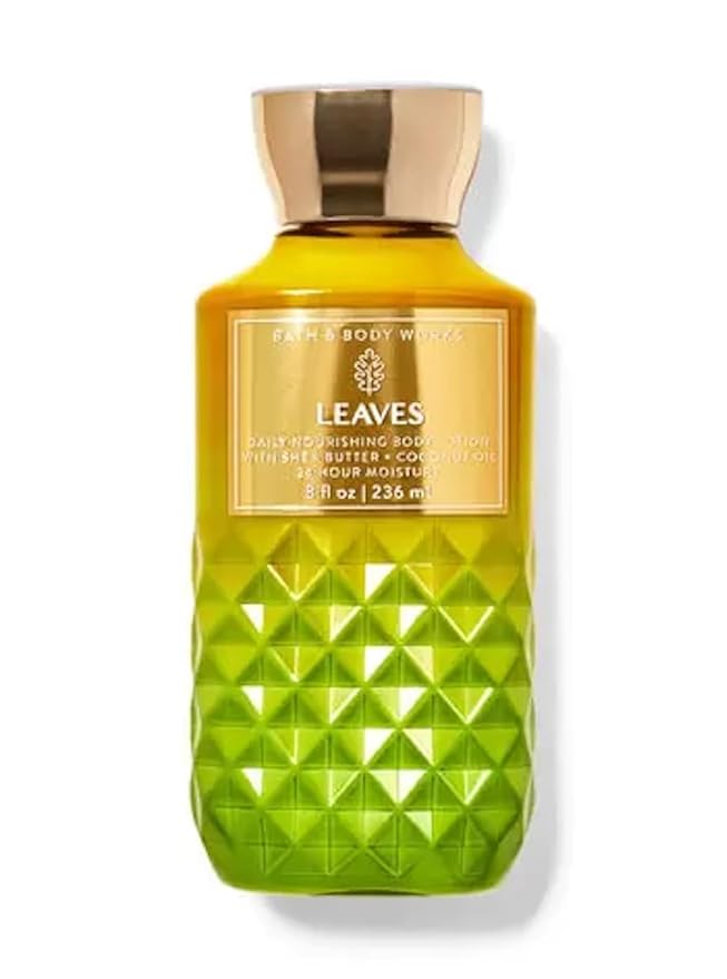 Bath and Body Works Super Smooth Body Lotion Sets Gift For Women 8 Oz (Leaves)