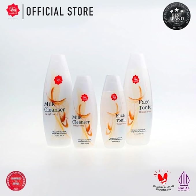 Viva Cosmetics, Face Tonic, 200ml, Bengkuang (Pack of 1)