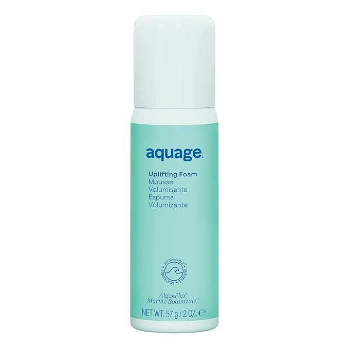 Aquage Uplifting Foam Weightless Volume Building Styling Mousse, Travel Size, 2 oz