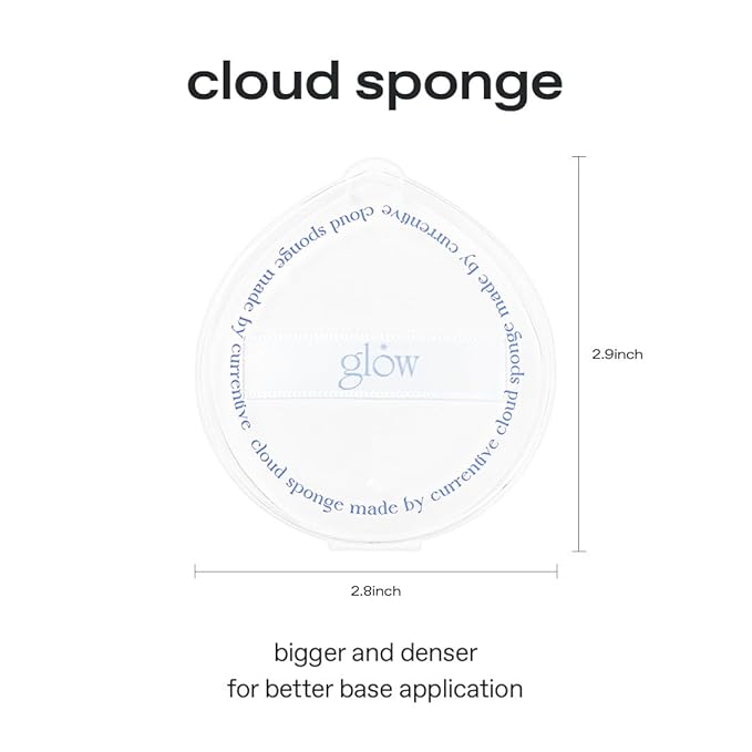 glow breathable blemish balm #one & cloud sponge set | medium-coverage bb cream & tinted moisturizer + rubycell puff makeup sponges | skincare-like radiant finish | 1 fl oz + 3ea