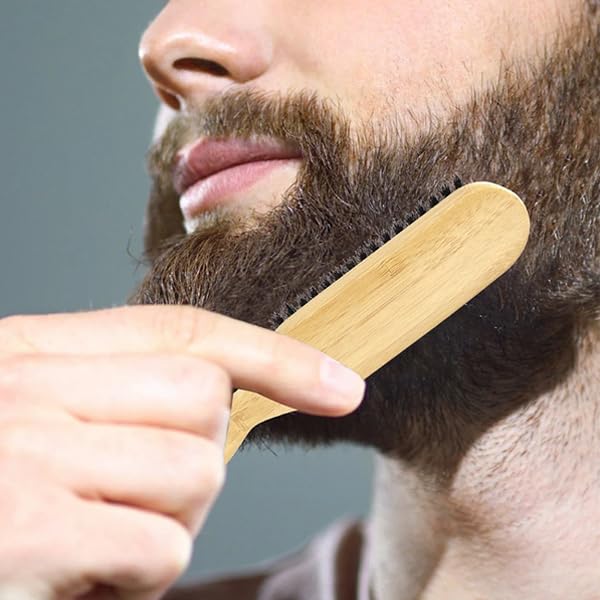 FUNAN Hair Finishing Stick Hair Wax Stick with Brush Works Better When Paired Together
