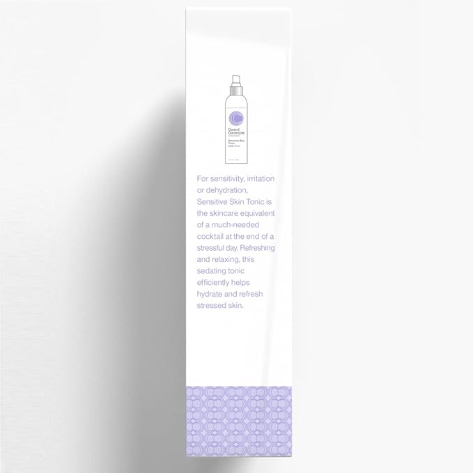 Control CORRECTIVESensitive Skin Tonic with Aloe, 6.7 Fl Oz - Calms Overstimulated Or Reddened Skin Types, Soothing & Sedating with Aloe Vera & Chamomile Extracts, Refreshing, Relaxing, Replenishing