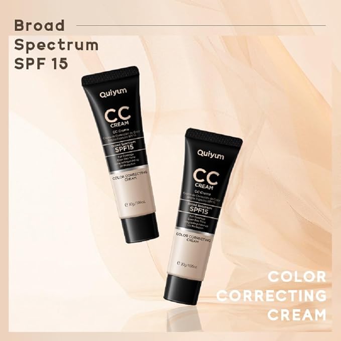 Generic CC cream 30ml concealer beautifying skin moisturizing moisturizing concealer before makeup lasting makeup (360 Dark, 30g)