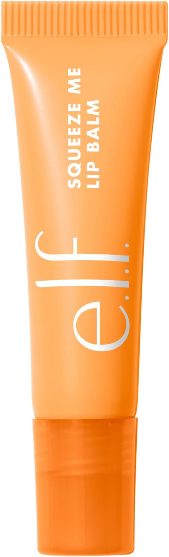 e.l.f. Squeeze Me Lip Balm, Moisturizing Lip Balm for A Sheer Tint of Color, Infused with Hyaluronic Acid, Vegan & Cruelty-Free
